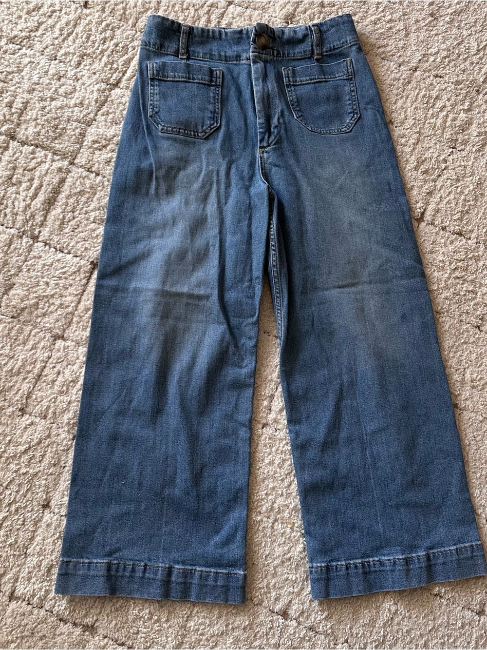Pilot the skipper crop jeans pants size 29 blue